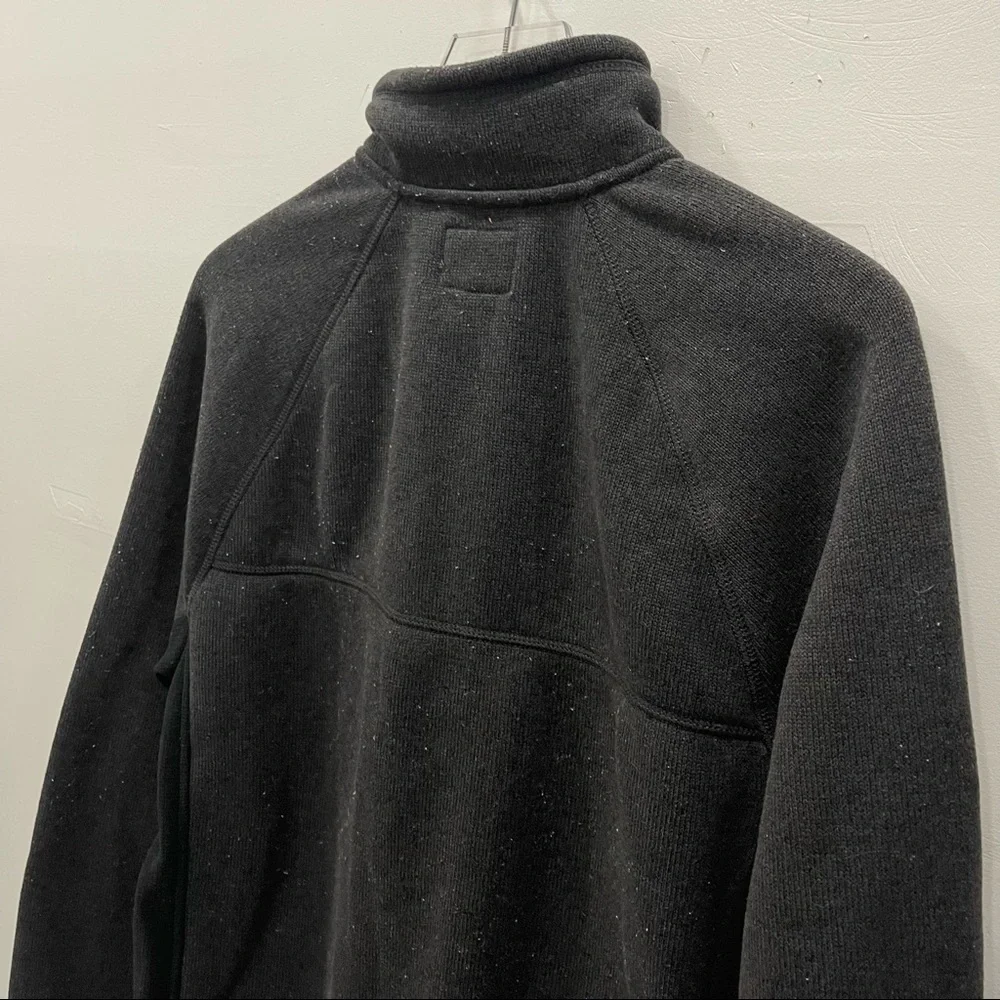 J. Crew Nordic Half-Zip Polartec Pullover Sweater Grey Medium